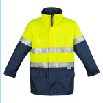 Mens Hi Vis Waterproof Lightweight Jacket