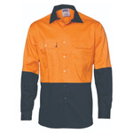 Cool Breeze Vertical Vented Cotton Shirt