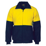 Mens HiVis Two Tone Bluey Bomber Jacket