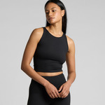 Womens Active Crop Tank