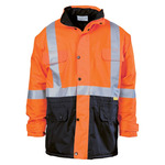 Hi Vis Two Tone Quilted Jacket with 3M R/Tape
