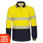 Segment Tape Cotton Jersey Polo