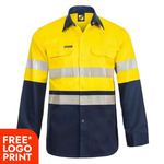 Mens Long Sleeve Shirt With Tape